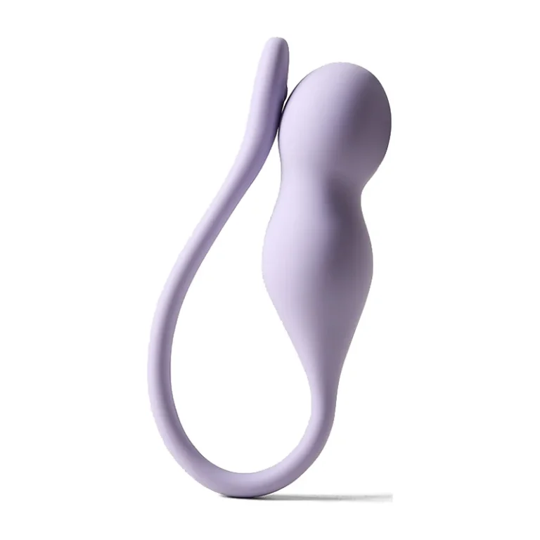 Perifit Care+ pelvic floor trainer with flexible tail on a white background
